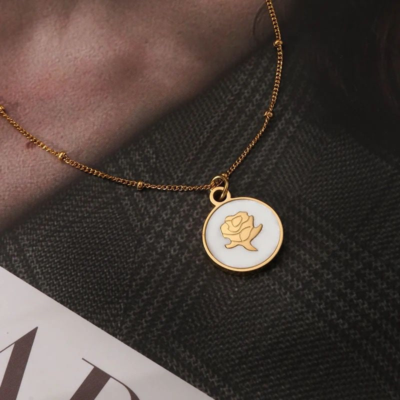 Fleur Necklace -18K
